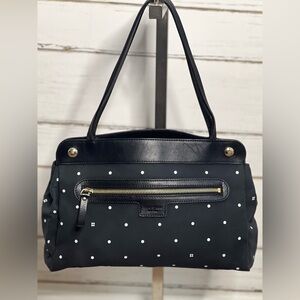 Kate Spade Black and White Polka Dot Bag